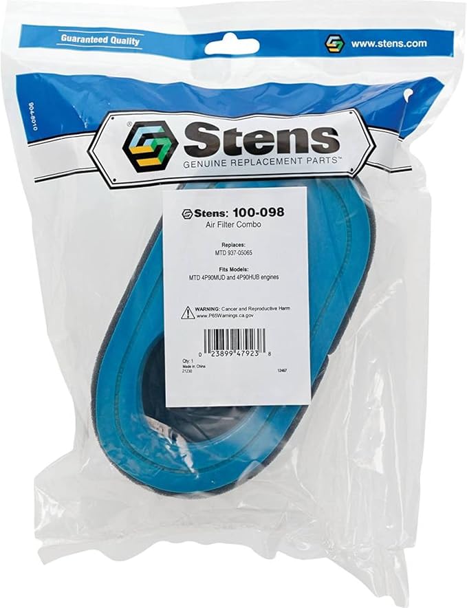 Stens Air Filter Combo 100-098 for MTD 937-05065