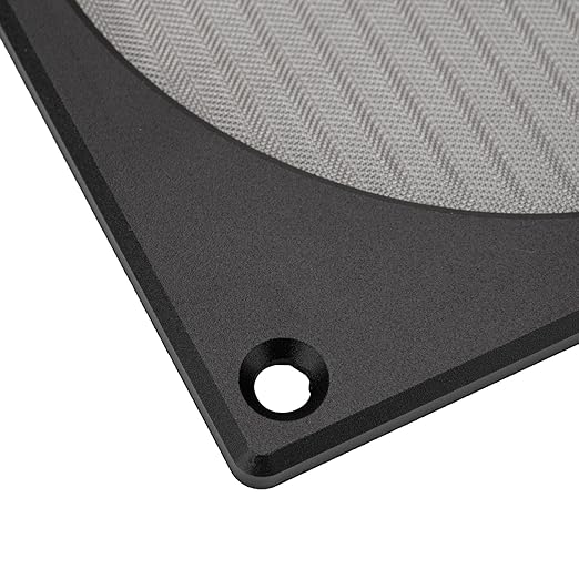 Silverstone Technology - FF127 200°C / 394°F Rated 120mm Magnetic Fan Grille and Filter Kit - SST-FF127B