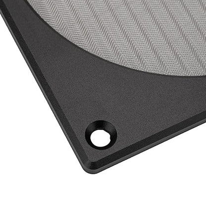 Silverstone Technology - FF127 200°C / 394°F Rated 120mm Magnetic Fan Grille and Filter Kit - SST-FF127B