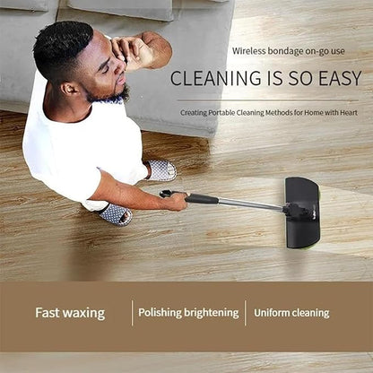 Spinning Cleaner Vacuum,Electric Mops for Floor Cleaning,Cordless Electric Mop,Floor Scrubber and Polisher Machine,Buffer Polisher for Home with Replacement Pad，Includes 6 PCS Cleaning Cloths