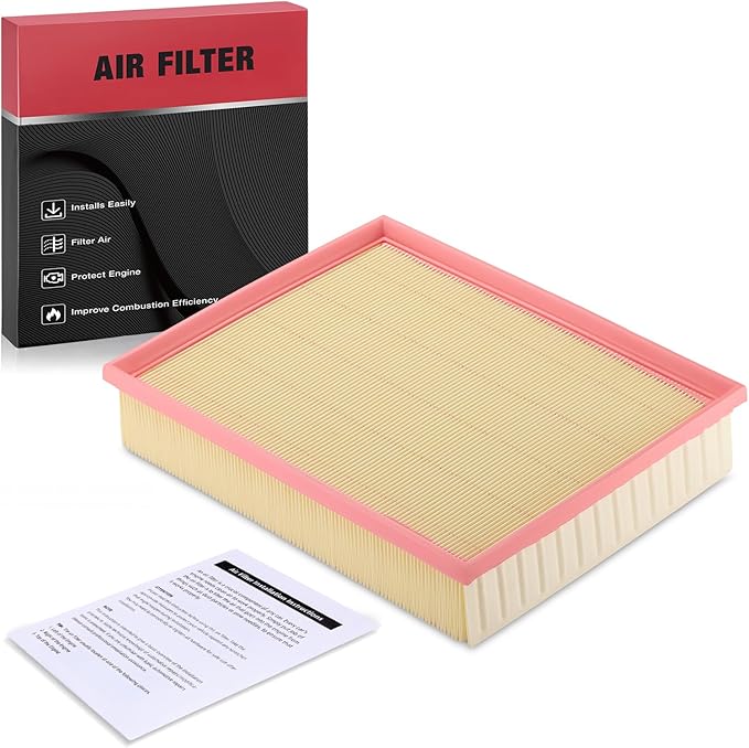 BDFHYK CA10228 Engine Air Filter Compatible with Jeep 2008-2012 Liberty 3.7L V6, Compatible with Dodge 2007-2011 Nitro 3.7L/4.0L V6, Replace# AF4026, A3159C, PA5670, A35670, C30198