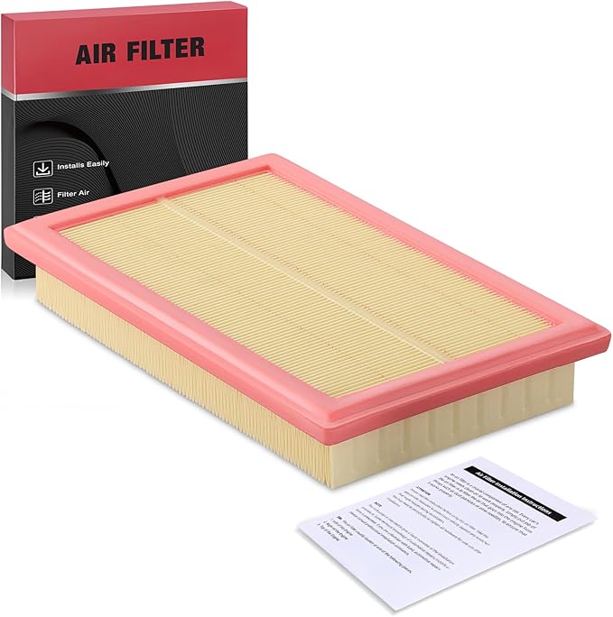 BDFHYK CA11759 Engine Air Filter Compatible with Mercedes-Benz C300 2015-2018, C350e 2016-2018, E300 2017-2019, GLC300 2016-2019, GLC350e 2018-2020, SLC300 2017-2019, SLK300 2016, L4 2.0L