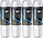 ICEPURE PLUS NSF/ANSI 53 Certified UKF8001 Refrigerator Water Filter Compatible with Maytag UKF8001, UKF8001AXX, UKF8001P, Whirlpool 4396395, 469006, EDR4RXD1, EveryDrop Filter 4, 4 Pack