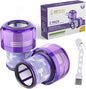 Dyson Outsize Filter, 2-Pack True HEPA Replacement Filters Compatible with Dyson Outsize, V11 Outsize, Outsize Origin, Outsize+, Absolute+, V11 Outsize Filter, SV16, SV29, Replaces Part # 970422‑01