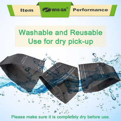 12 Pack 38737 Replacement for Craftsman 2.5 Gallon Shop Vac Filter Bags, compatible with CRAFTSMAN 2 to 2.5 Gallon Wet/Dry Vacuums and 5 Gallon Powerhead Bucket Vac, Part 9-38737 / CMXZVBE38737