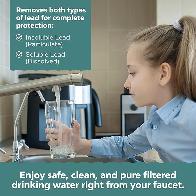 Applied Membranes Inc. 3-Stage Whole-House Water Filter System, (#)-Inch Lead Filter Cartridges