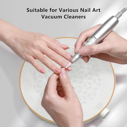 200 Sheets Nail Dust Collector Filter Paper Disposable Nail Dust Filters for Most of Nail Dust Collector Machine Nail Vacuum Dust Collector for Nail Salon Nail Supplies Accessories (new white)