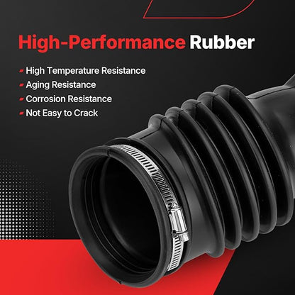 17228-RYE-A00 Air Intake Hose with Clamps for 2007 2008 2009 Acura MDX