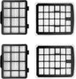 2 Set HEPA Filter Replacement Fit For Eureka NEN180 NEN186BL Bagless Canister Vacuum Cleaner,include 2 Dust Cup Filters Element and 2 HEPA Filters