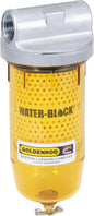 Dutton-Lainson Company - GOLDENROD 496 Water Block Filter - See-Through Alcohol-Resistant Polymer Bowl Fuel Tank Filter with Durable Zinc Die-Cast 1" NPT Top Cap - Fuel Water Absorbing Separator
