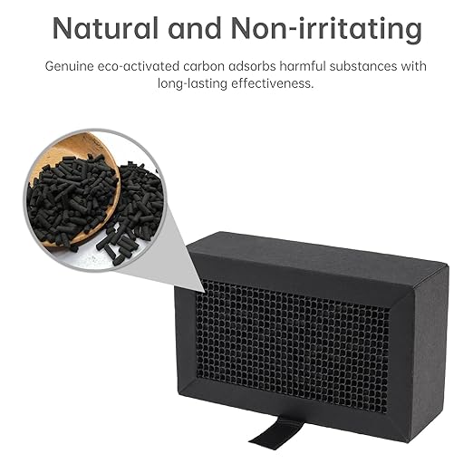 2Pcs 3D Printer Activated Carbon Air Filter Cartridge Fit for Bambu Lab X1C/P1P/P1S/X1/X1E, Air Purifier Filter Replacement Easy to Install 3D Printer Accessories