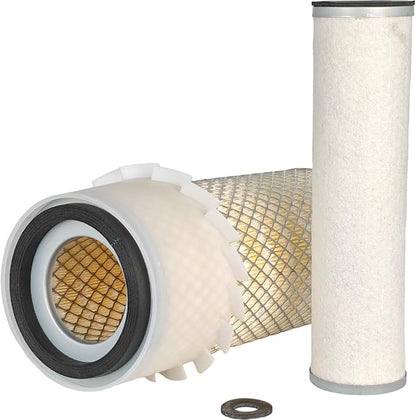 Inner Outer Air Filter Kit 1043327M91 1043326M91 Compatible with Massey Ferguson 20C 230 235 245 Primary Secondary Engine Tractor