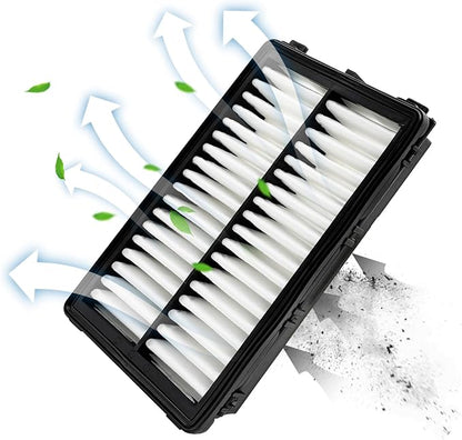 Engine Air Filter Fits for Sorento 2021-2025, K5 2021-2025, Sonata 2020-2025, Santa Fe 2021-2025, Santa Cruz Tucson Carnival 2022-2025, Sportage 2023-2025, 28113-L1000, 28113N9000