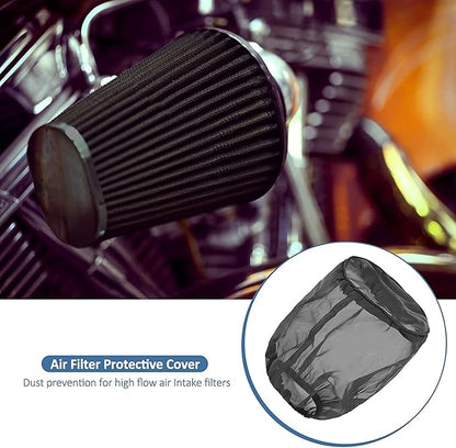 Universal Air Filter Cover, Small, Protects High-Flow Air Intake Filters