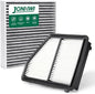 Engine & Cabin Air Filter Compatible with Honda Civic 2.0L (2016-2024), HR-V 2.0L (2023-2025), Replace for CF11182, CA12051