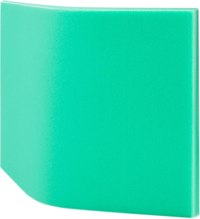 Foam Air Filter Material Replacement for Uni Filter ATV Air Filters- BF-1 BF1 14" X 17" X 5/8" 65-PPI Green Fine Foam Sheet, Air Filter Pads for Motorcycle ATV Scooters Dirt Bike
