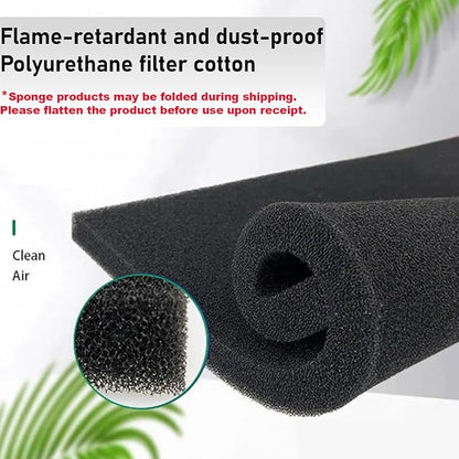 RV Air Conditioner Foam Filter Replacement 6798A3761 Compatible with Coleman and Winnebago RV AC Units 15 x 15 x 1/4 Inch (4 Pack)Thickened Washable High Density Foam Air Filter Replaces 108892-01-703