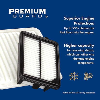 PG Engine Air Filter PA99222 | Fits 2017-2025 Cadillac XT5, 2018-2024 Buick Enclave, 2019-2025 Chevrolet Blazer, 2020-2025 Cadillac XT6, 2024 Chevrolet Traverse Limited, 2018-2023 Traverse
