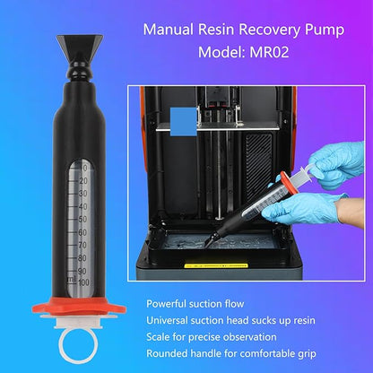 Manual DLP Curing Resin Recycler Resin Filter Funnel for Efficient Recycling &Filtration of Unused Resin in 3D Printing
