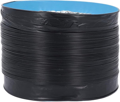 Dioche 7 Inch Conditioner 7in Dryer Vent Exhaust Duct Hose - Flexible Insulated Air Ducting, 6.56ft for HVAC Systems, Kitchens & Greenhouses - Durable PVC Aluminum Foil Design