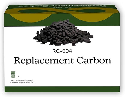 FoodCycler Carbon Filter Replacement for Eco 3 & Eco 5 - Eliminate Odors & Maintain Performance - Odor Control, Food Waste Disposal, Long-Lasting Carbon Filter, Easy to Install (4-Pack)