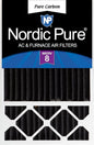 Nordic Pure 16x25x5 (Actual Size: 15 3/4 x 24 3/4 x 4 3/8) Honeywell/Lennox Replacement Odor Reduction Merv 8 Filter 1 PK