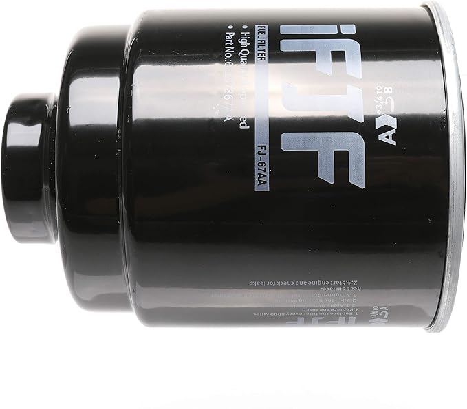 iFJF Fuel Filter Water Separator for 2013-2018 Dodge Ram 6.7 Liter 2500 3500 4500 5500 6.7L Cummins Turbo Diesel Engines 68197867AA 68197867AB Includes One Gasket