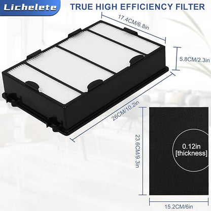HAPF600 Filter Replacement for Holmes HAPF600 Air Puri-fier, 4 Filter + Carbon Pre-filters, Part HAPF600 HAPF600D HAPF600D-U2 HAP615 HAP625 HAP650 HAP725 HAP750