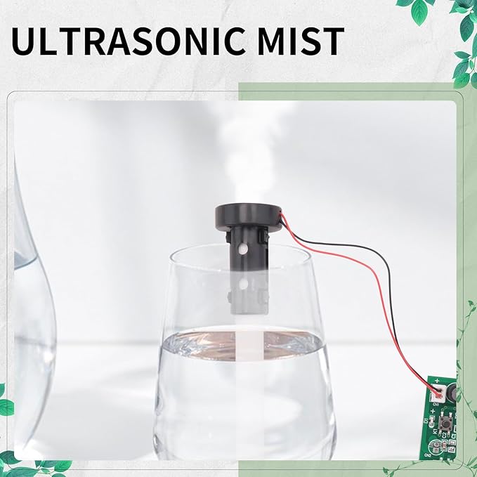 4Pcs 20MM Ultrasonic Mist Maker Fogger Atomizer Atomizer Film Plate Accessories Humidifier Rubber Gasket