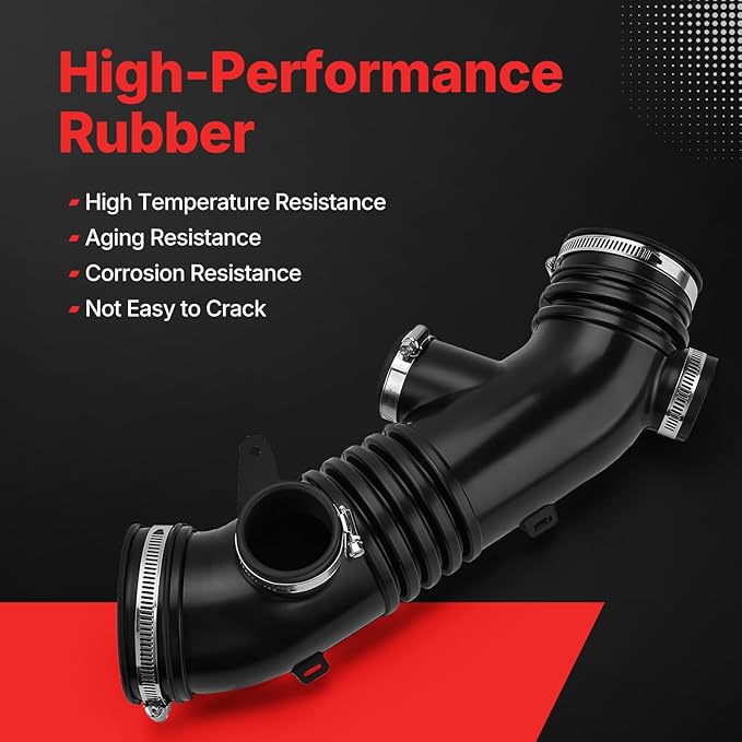 1788162170 Air Cleaner Intake Hose Tube Intake Boot for 2001 2002 2003 2004 Toyota Tacoma V6 3.4L Gas 17881-62170