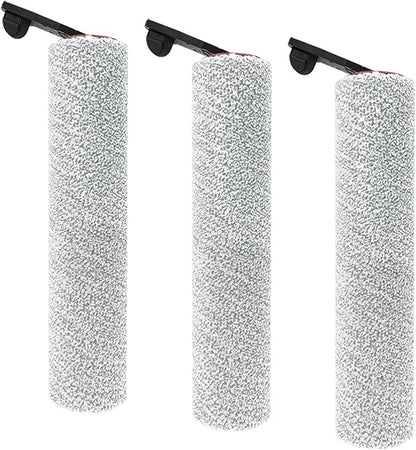 1/3pcs Floor Scrubber Roller Brush Main Brush, Compatible for MOVA, X4 Pro Wet Dry Vacuum Cleaner Home Appliance Accessories(3 Pack)