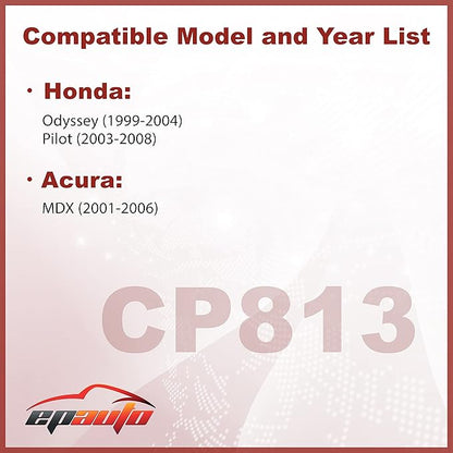 EPAuto CP813 (CF8813A) Cabin Air Filter includes Activated Carbon Replacement for Honda Odyssey (1999-2004), Pilot (2003-2008), Acura MDX (2001-2006)