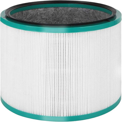 Air Purifier Filter Replacement for Dyson HP01 HP02 DP01 DP02 Desk Air Purifiers, Funmit 360° Combi Glass HEPA Carbon Filter Fit for Dyson Pure Hot Cool Link Air Purifier, Part # 968125-03