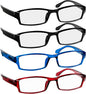 TruVision Readers Reading Glasses, Comfort Spring Hinges for Men and Women, 9501HP