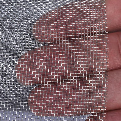Filter Screen Sheets Stainless Steel Air Vent Mesh Cover Wire Mesh Roll 30x120cm Woven Wire 30 Mesh Sheet for Vents Cover Air Brick Garden