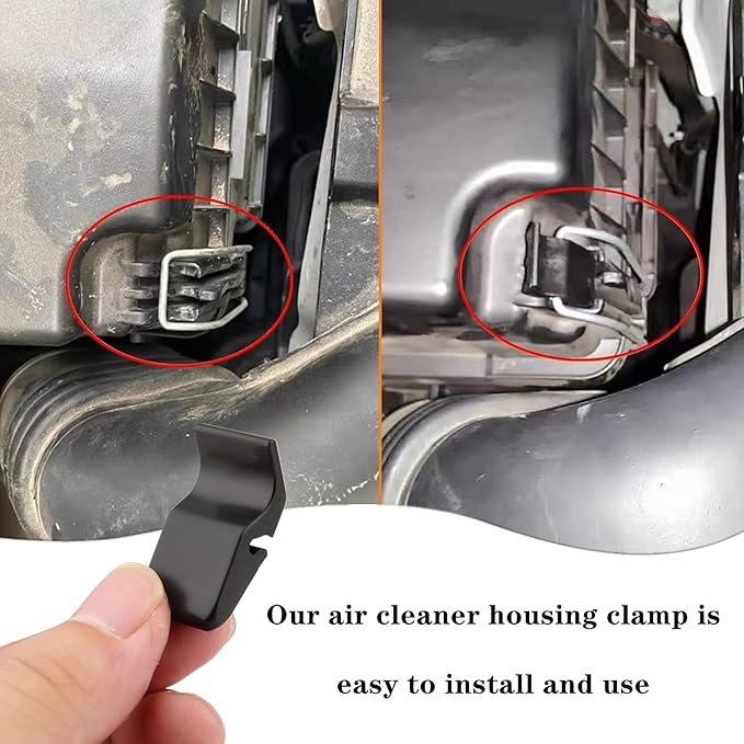 4 PCS Air Cleaner Accessory Clip Professional Air Cleaner Assy Clip Air Filter Clips 17219-P65-000 Plastic Intake Housing Clip for Honda Fit 1.5L 2009-2013 Insight 1.0L 2000-2006 Accord