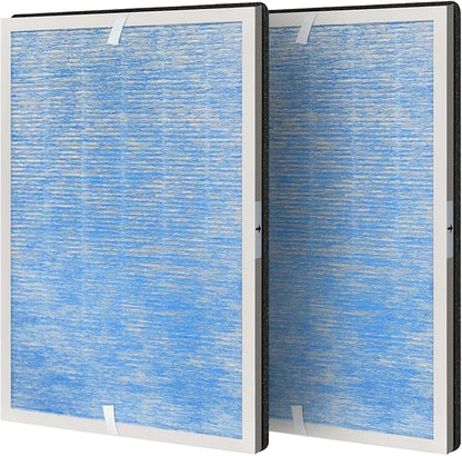 2-PACK MSA3/MSA3S Replacement Air Filter: Compatible with Membrane Solutions MSA3 MSA3S Air Purifier - Fights Fine Dust, Pet Dander & Smoke | 6-Month Supply