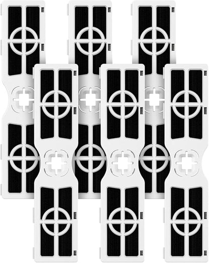 GLACIER FRESH Replacement for Frigidaire FRGPAAF2 PureAir AF-2 Refrigerator Air Filter, FRFC2323AS, FRFC232LAF, FRFC233LAF, FRFG2323AF, FRFN2823AS Air Filter (6 Pack)