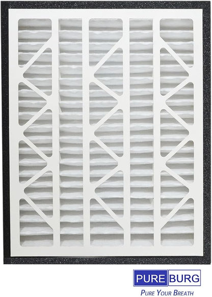 PUREBURG 20x30x3 Replacement Filter Compatible with Zephyr VGF Series 20x30x3 Whole Home Return Air Grille Filter,2-Pack Merv13