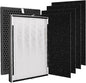 Type XP360 Replacement Filter Compatible with Purafide XP360 Air Purifier Large Room Replacement Kit,(1+1+4 Set of 4-Stage Filtration)