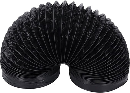 7in 6.56ft Dryer Vent Exhaust Duct Hose, Flexible Aluminum Air Ducting for HVAC Ventilation, Fan Filter and Grow Tent