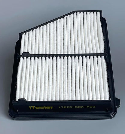 Engine & Cabin Air Filter Kit for Civic 2.0L (2016-2025), HRV HR-V (2023-2025), (Naturally Aspirated ONLY), OEM 17220-5BA-A00, CA12051, 80292TF0G01 (NOT FOR Civic Type R/Hatchback Turbo)