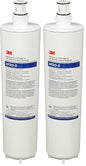 3M Water Filtration Replacement Cartridge for Commercial Ice Maker Machine HF20-S for High Flow Serie ICE120-S, Reduce Sediment, Microplastics, Chlorine Taste and Odor, Cyst, Inhibit Scale (Pack of 2)