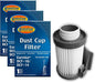 EnviroCare Premium Replacement Vacuum Cleaner Filters Designed to fit Eureka DCF10/DCF14 Upright Vacuums 3 Filters