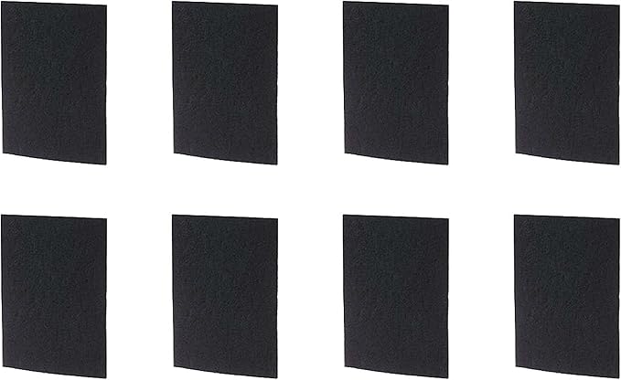 Nispira Carbon Pre Filters Replacement Compatible with Holmes HAPF600DM-U2 HAPF600 HEPA Filter. Replaces Part HAPF60, Filter C, 8 Pack