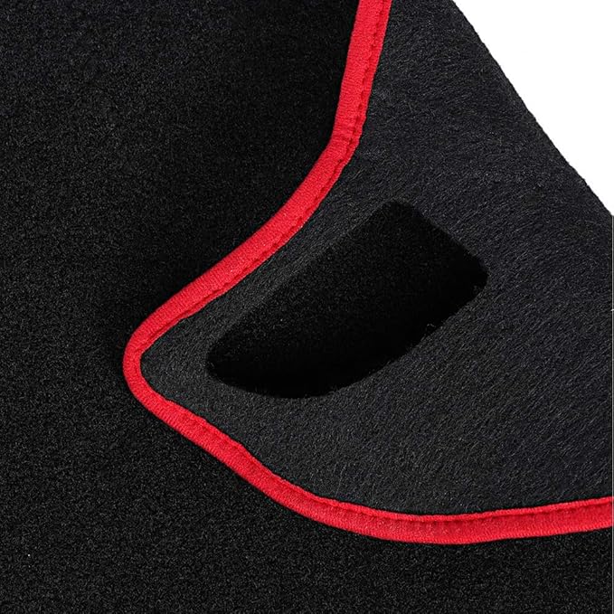 Car Dashboard Cover Anti Dash Mat Pad, Premium Polyester Sun Shade Protector, Custom Fit for Regal 2006-2008, with Large Vent Cut - Outs for Demister Airflow