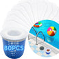 80PCS Pool Skimmer Filter Socks for Above Ground and Inground, Pool Skimmer Basket Nets, Ultra Fine Mesh Screen Socks for Pool Skimmer Basket