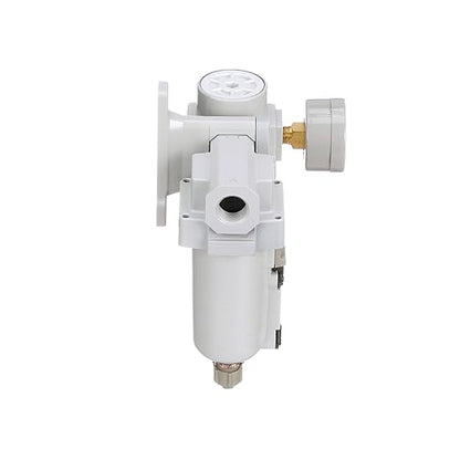 PneumaticPlus SAU420T-N06G-MEP Compressed Air Filter Regulator Combo 3/4" NPT -T-Handle, Manual Drain, Metal Bowl