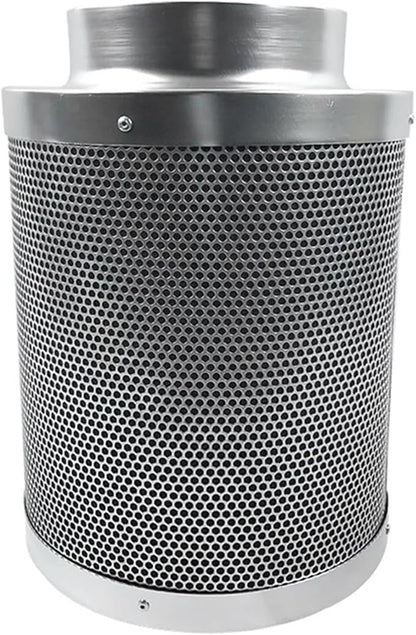 4 Inch Air Carbon Filter Odor Control, Reversible Flange, Pre-Filter Included, Smelliness Scrubber for Grow Tent Rooms