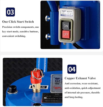 220V Filtering Machine Portable Hydraulic Oil Filter Cart Single Cylinder Mobile Oil Filtration Purification System 3um Fine Size with 78.74in/2m PVC Hose